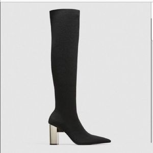 Zara Over The Knee Boot